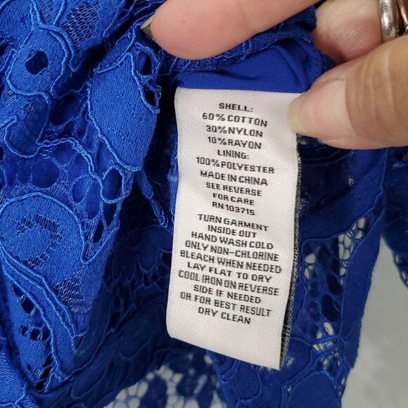 💕Nanette Lepore Lace Button Up Blouse, W/Cami Top💕NWT💕 - Picture 5 of 8